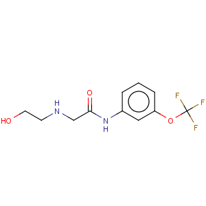 CAS No:215649-72-2 Acetamide,2-[(2-hydroxyethyl)amino]-N-[3-(trifluoromethoxy)phenyl]-