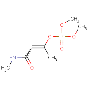CAS No:2157-98-4 dimethyl [4-(methylamino)-4-oxobut-2-en-2-yl] phosphate