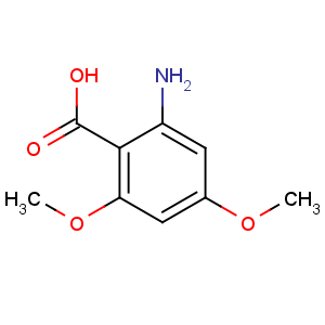 CAS No:21577-57-1 2-amino-4,6-dimethoxybenzoic acid