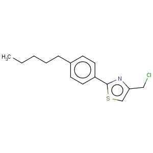 CAS No:215778-81-7 Thiazole,4-(chloromethyl)-2-(4-pentylphenyl)-