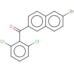 CAS No:216144-77-3 Methanone,(6-bromo-2-naphthalenyl)(2,6-dichlorophenyl)-