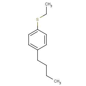 CAS No:216393-65-6 1-butyl-4-ethylsulfanylbenzene