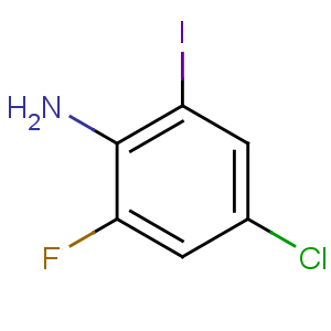 CAS No:216393-67-8 4-chloro-2-fluoro-6-iodoaniline