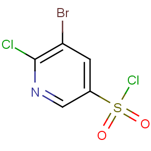 CAS No:216394-05-7 5-bromo-6-chloropyridine-3-sulfonyl chloride