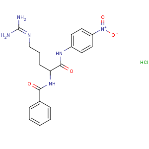 CAS No:21653-40-7 N-[(2S)-5-(diaminomethylideneamino)-1-(4-nitroanilino)-1-oxopentan-2-yl]<br />benzamide