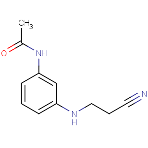CAS No:21678-63-7 N-[3-(2-cyanoethylamino)phenyl]acetamide