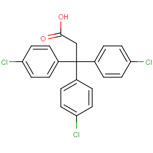 CAS No:2168-06-1 3,3,3-tris(4-chlorophenyl)propanoic acid