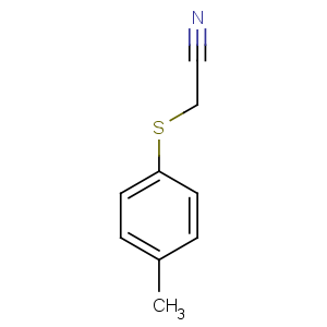 CAS No:21681-88-9 2-(4-methylphenyl)sulfanylacetonitrile