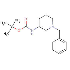 CAS No:216854-24-9 tert-butyl N-[(3S)-1-benzylpiperidin-3-yl]carbamate