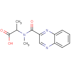 CAS No:21704-83-6 Alanine,N-methyl-N-(2-quinoxalinylcarbonyl)-, L- (8CI)