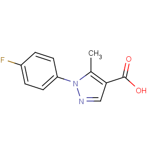 CAS No:217073-76-2 1-(4-fluorophenyl)-5-methylpyrazole-4-carboxylic acid