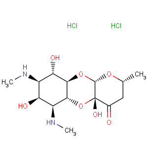 CAS No:21736-83-4 Spectinomycin dihydrochloride