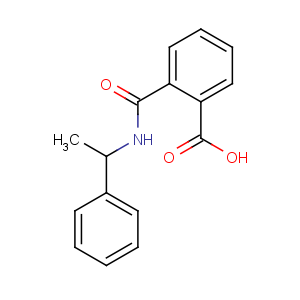 CAS No:21752-35-2 2-[[(1R)-1-phenylethyl]carbamoyl]benzoic acid