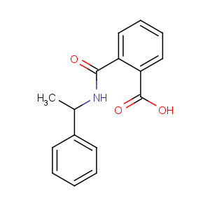 CAS No:21752-36-3 2-[[(1S)-1-phenylethyl]carbamoyl]benzoic acid