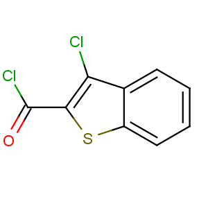 CAS No:21815-91-8 3-chloro-1-benzothiophene-2-carbonyl chloride