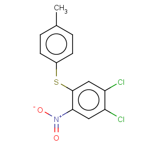 CAS No:218156-19-5 Benzene,1,2-dichloro-4-[(4-methylphenyl)thio]-5-nitro-