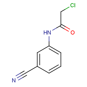 CAS No:218288-43-8 2-chloro-N-(3-cyanophenyl)acetamide