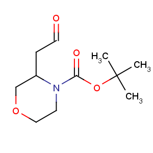 CAS No:218594-01-5 4-Morpholinecarboxylicacid, 3-formyl-, 1,1-dimethylethyl ester, (3S)-
