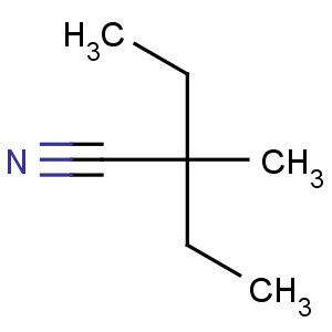 CAS No:21864-76-6 2-ethyl-2-methylbutanenitrile