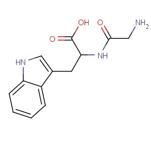 CAS No:2189-26-6 2-[(2-aminoacetyl)amino]-3-(1H-indol-3-yl)propanoic acid