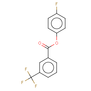 CAS No:218929-27-2 Benzoic acid,3-(trifluoromethyl)-, 4-fluorophenyl ester