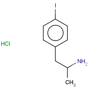 CAS No:21894-58-6 Benzeneethanamine,4-iodo-a-methyl-, hydrochloride (1:1)