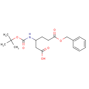 CAS No:218943-30-7 3-[(2-methylpropan-2-yl)oxycarbonylamino]-6-oxo-6-phenylmethoxyhexanoic<br />acid