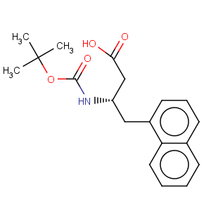 CAS No:219297-09-3 1-Naphthalenebutanoicacid, b-[[(1,1-dimethylethoxy)carbonyl]amino]-,(bS)-
