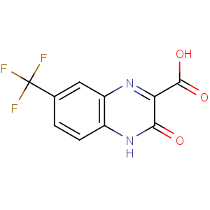 CAS No:219485-21-9 3-oxo-7-(trifluoromethyl)-4H-quinoxaline-2-carboxylic acid