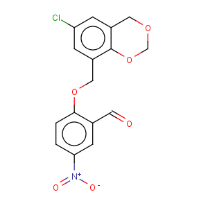 CAS No:219539-02-3 Benzaldehyde,2-[(6-chloro-4H-1,3-benzodioxin-8-yl)methoxy]-5-nitro-