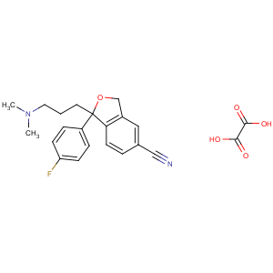 CAS No:219861-08-2 (1S)-1-[3-(dimethylamino)propyl]-1-(4-fluorophenyl)-3H-2-benzofuran-5-<br />carbonitrile