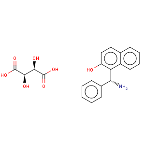 CAS No:219897-36-6 (r)-(-)-1-(alpha-aminobenzyl)-2-naphthol tartarate