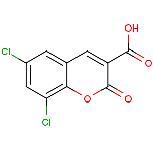 CAS No:2199-86-2 6,8-dichloro-2-oxochromene-3-carboxylic acid