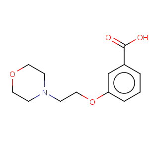 CAS No:219935-32-7 Benzoic acid,3-[2-(4-morpholinyl)ethoxy]-