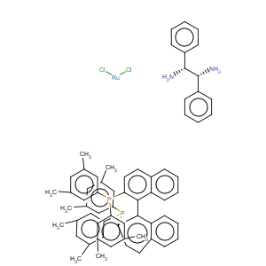 CAS No:220114-38-5 Ruthenium,[1,1'-(1R)-[1,1'-binaphthalene]-2,2'-diylbis[1,1-bis(3,5-dimethylphenyl)phosphine-kP]]dichloro[(1R,2R)-1,2-diphenyl-1,2-ethanediamine-kN1,kN2]-, (OC-6-13)-