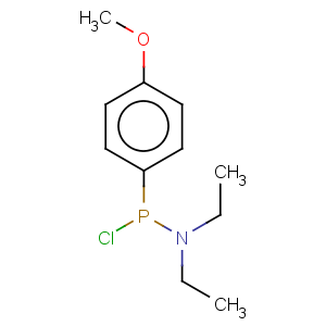 CAS No:220185-34-2 Phosphonamidouschloride, N,N-diethyl-P-(4-methoxyphenyl)- (9CI)