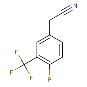 CAS No:220239-65-6 2-[4-fluoro-3-(trifluoromethyl)phenyl]acetonitrile