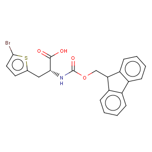 CAS No:220497-83-6 2-Thiophenepropanoicacid, 5-bromo-a-[[(9H-fluoren-9-ylmethoxy)carbonyl]amino]-,(aR)-