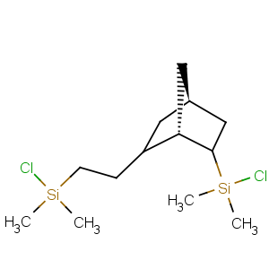 CAS No:220527-24-2 (chlorodimethylsilyl)-6-[2-(chlorodimethylsilyl)ethyl]bicycloheptane