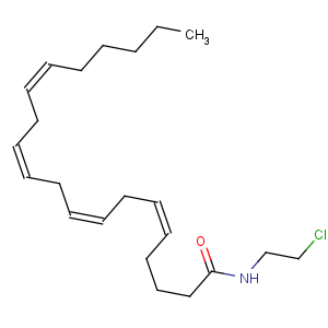 CAS No:220556-69-4 5,8,11,14-Eicosatetraenamide,N-(2-chloroethyl)-, (5Z,8Z,11Z,14Z)-