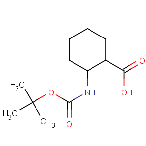 CAS No:220760-49-6 Cyclohexanecarboxylicacid, 2-[[(1,1-dimethylethoxy)carbonyl]amino]-