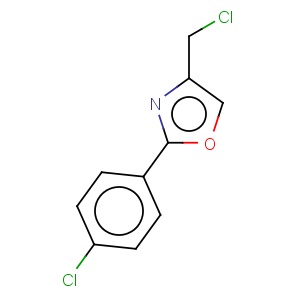 CAS No:22091-36-7 Oxazole,4-(chloromethyl)-2-(4-chlorophenyl)-