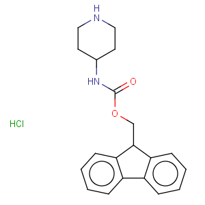 CAS No:221352-86-9 Carbamic acid,4-piperidinyl-, 9H-fluoren-9-ylmethyl ester, monohydrochloride (9CI)