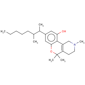 CAS No:22168-73-6 2H-[1]Benzopyrano[4,3-c]pyridin-10-ol,8-(1,2-dimethylheptyl)-1,3,4,5-tetrahydro-2,5,5-trimethyl-