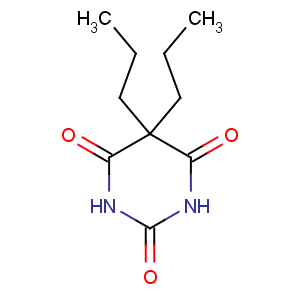 CAS No:2217-08-5 5,5-dipropyl-1,3-diazinane-2,4,6-trione