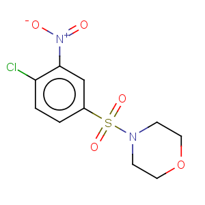 CAS No:22179-31-3 Morpholine,4-[(4-chloro-3-nitrophenyl)sulfonyl]-