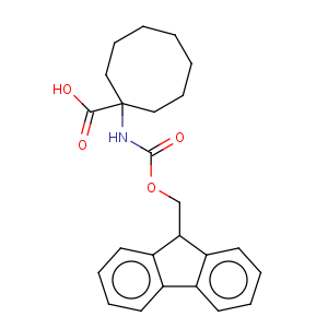CAS No:222166-38-3 Cyclooctanecarboxylicacid, 1-[[(9H-fluoren-9-ylmethoxy)carbonyl]amino]-