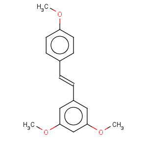 CAS No:22255-22-7 Benzene,1,3-dimethoxy-5-[(1E)-2-(4-methoxyphenyl)ethenyl]-