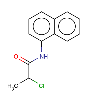 CAS No:22302-58-5 Propanamide,2-chloro-N-1-naphthalenyl-