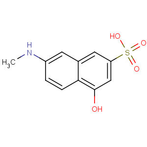 CAS No:22346-43-6 4-hydroxy-7-(methylamino)naphthalene-2-sulfonic acid